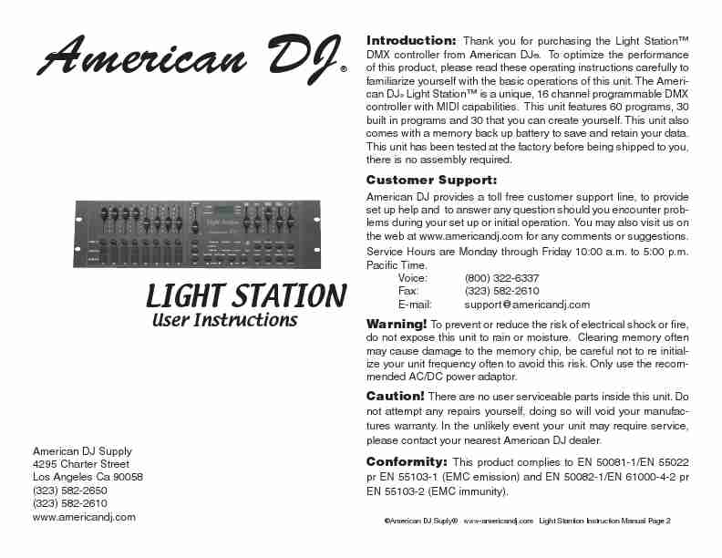 American DJ DJ Equipment Light Station-page_pdf